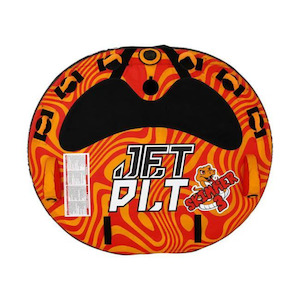 Jetpilot Skimmer 3 Round Towable - Red / Orange