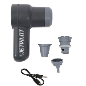 Sporting equipment: Jetpilot Handheld Rechargeable Pump - Black