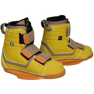 Sporting equipment: DUP Mojito  CT Wakeboard Bindings - Mustard / Brown