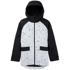 Burton Women's Lalik Jacket - Stout White Spatter / True Black