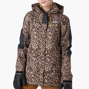 DC Women's Gemini Jacket - Leopard Fade