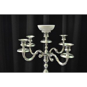 Function equipment renting, leasing or hiring: Florist Cup for Candelabra