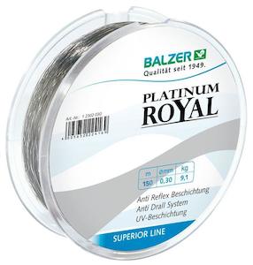 Sporting equipment: Platinum Royal Mono Fishing Line 150m