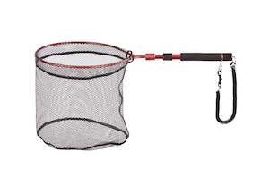 Sporting equipment: Shirasu Telescopic Wading Net with Magnet Clip 32 x 32cm