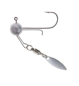 Shirasu Jig Head with Spin Blade