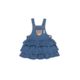 Huxbaby Knit Denim Frill Overall Dress