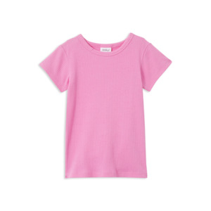 Clothing: Milky Pink Rib Tee