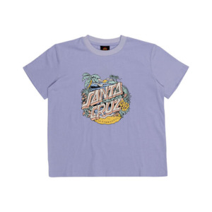 Santa Cruz Aloha Dot Front Tee