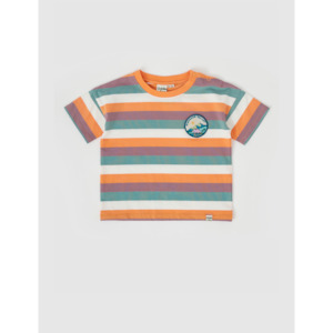 Goldie + Ace Dino Valley Nostalgia Stripe T-Shirt