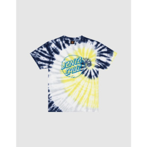 Santa Cruz Vivid Dot Mono Front Tee SS