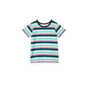 Clothing: Milky Multi Stripe Tee