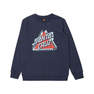 Clothing: Santa Cruz Split Not a Dot Crew Neck Sweater