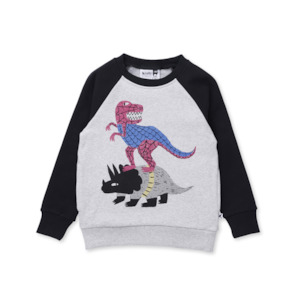 Clothing: Minti Super Dinos Furry Crew