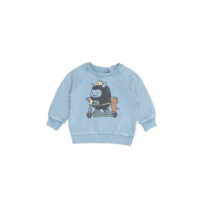 Huxbaby Scooter Monster Sweatshirt