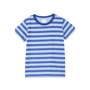 Milky Denim Blue Stripe Tee