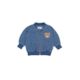 Huxbaby Hux Bear Knit Denim Bomber Jacket