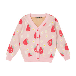 Rock Your Kid Berry Much Knit Cardigan