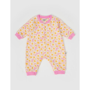 Goldie + Ace Daisy Meadow Relaxed Terry Romper