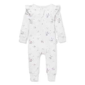 Clothing: Aster & Oak Grace Floral Zip Romper