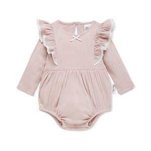 Aster & Oak Violet Ice Bubble Romper