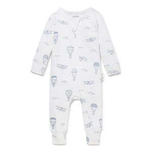 Aster & Oak Air Ballon Zip Romper