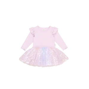 Huxbaby Rainbow Rib Ballet Onesie