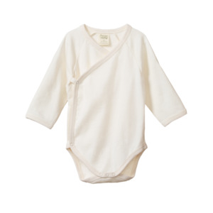 Nature Baby LS Kimono Bodysuit