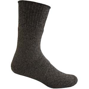 Clothing: Charcoal Hiking Socks - Black/Grey Marble