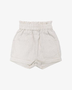 Clothing wholesaling: THE GIRL CLUB | Cream Linen Shorts