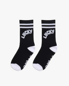 THE COLLECTIBLES | Lucky Black Skate Socks