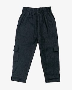 Clothing wholesaling: BAND OF BOYS | Black Linen Cargo Pants