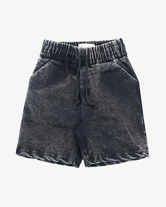 BAND OF BOYS | Black Denim Shorts