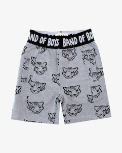 BAND OF BOYS | Grey Tiger on Repeat Shorts