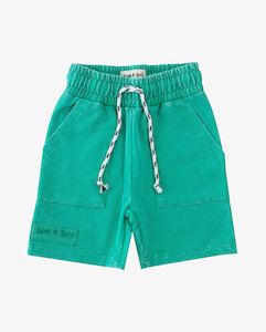 BAND OF BOYS | Green BOB Shorts