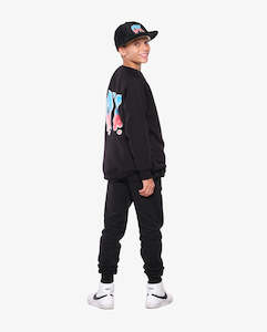 Clothing wholesaling: BAND OF BOYS | OK Gradient Fleece Raglan Crew