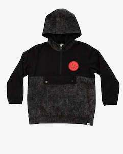 BAND OF BOYS | Black Gradient Smile Padded Jacket