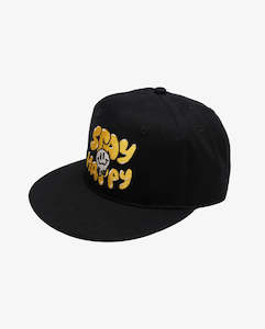 THE COLLECTIBLES | Stay Happy Black Hip Hop Cap