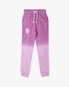 Clothing wholesaling: THE GIRL CLUB | Lilac Dip-Dye Daisy Joggers