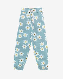 THE GIRL CLUB | Mint Green Daisy Joggers