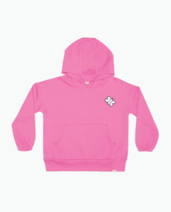 THE GIRL CLUB | Bubblegum Pink Happy is Beautiful Fleece Hood