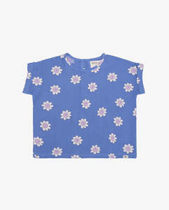 THE GIRL CLUB | Blue Daisy on Repeat Relaxed Top