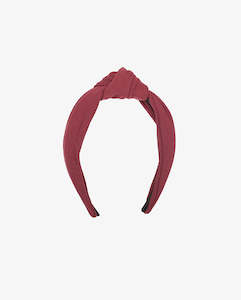 THE COLLECTIBLES | Ruby Rib Cotton Topknot Headband