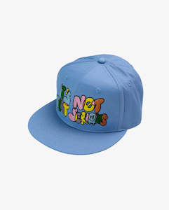 Clothing wholesaling: THE COLLECTIBLES | Blue It's Not That Serious Hip Hop Cap