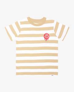 BAND OF BOYS | Smile Guys Oat Stripe Tee