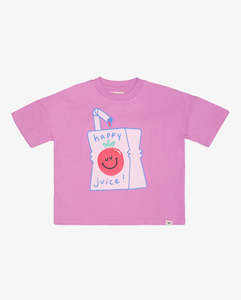 Clothing wholesaling: THE GIRL CLUB | Happy Juice Violet Tee