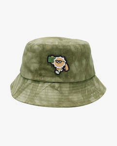 THE COLLECTIBLES | Green Tie-Dye Bucket Hat