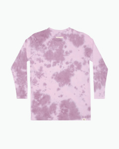 THE GIRL CLUB | Purple Tie-Dye Love Yourself Longsleeve Tee