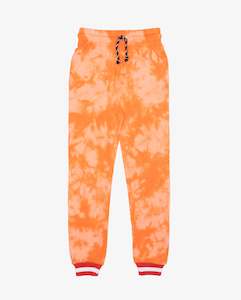 BAND OF BOYS | Orange Tie-Dye Fleece Joggers