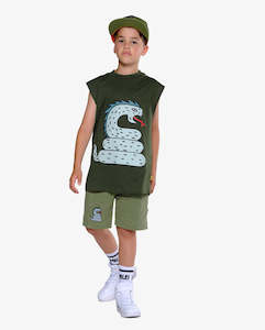 BAND OF BOYS | Dino Snake Muscle Tank