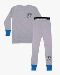 BAND OF BOYS | BOB Tiger Waffle Winter PJs